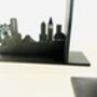 New York Skyline Modern Bookends, thumbnail 2 of 3