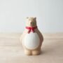 Bear Ornament With Scarf, thumbnail 2 of 2
