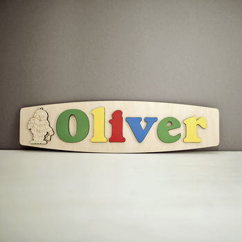 Personalised Puzzle With Santa Ornament, 2 of 3