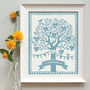 Personalised Framed Family Tree, thumbnail 2 of 5
