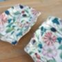 Set Of Two Handmade Soap Dishes In Bramble Design, thumbnail 6 of 6