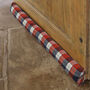 Cosy Home Winter Plaid Draught Excluder, thumbnail 3 of 9