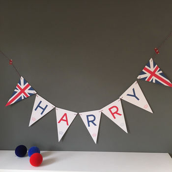 Personalised Union Jack Bunting, 3 of 3