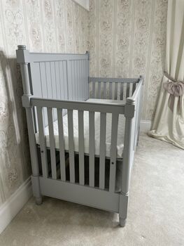 Handcrafted New England Shaker Cot Bed Half Price, 8 of 8