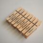 Personalised Wooden Wedding Favour Place Names X 10, thumbnail 5 of 6