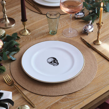 Skull Bone China Plate, 2 of 6