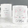 Personalised Cat Mum Mug, thumbnail 2 of 2