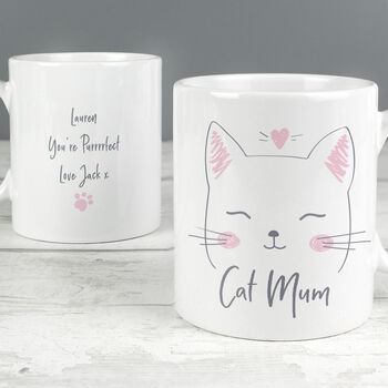 Personalised Cat Mum Mug, 2 of 2