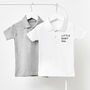 Little One Personalised Children's Polo Shirt, thumbnail 2 of 3