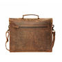 Personalised Handmade Buffalo Leather Briefcase, thumbnail 6 of 10