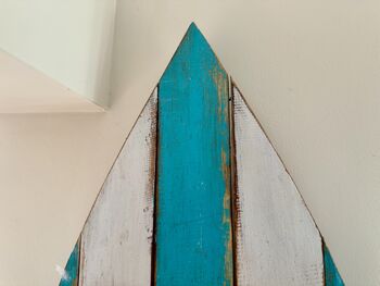 Handpainted 1m Surfboard Surfing Wall Shelves Home Decor, 4 of 9