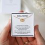 Tiny Rings Necklace In Sterling Silver, thumbnail 10 of 11