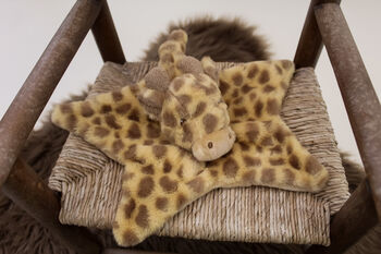 Soft Giraffe Baby Comforter, 5 of 7