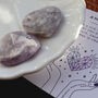 Amethyst Polished Heart For Peace And Clarity, thumbnail 2 of 4