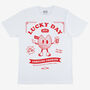 Lucky Day Fortune Cookies Unisex White T Shirt, thumbnail 4 of 4