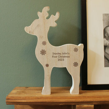 Personalised Christmas Reindeer Gift For Friends, 3 of 5