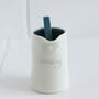 Handmade Colourful Porcelain Dressing Jug And Spoon, thumbnail 10 of 12