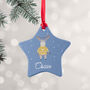 Personalised Star Ceramic Christmas Decoration, thumbnail 8 of 12