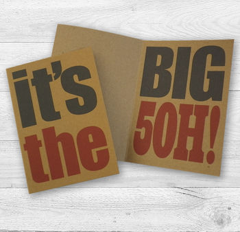 It's The Big 4 Oh! 5 Oh! Or 6 Oh! Card, 2 of 4