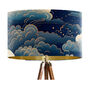 Oriental Blue Cloud Lampshade, Oriental Skyscape, thumbnail 4 of 7