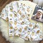 Personalised Women Corgi Satin Pyjamas Pj, thumbnail 5 of 5