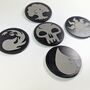 Mtg Mana Coaster Set Five In Slate Magic The Gathering, thumbnail 9 of 9