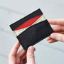 Personalised Colour Pop Leather Card Holder, thumbnail 2 of 2