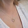 Personalised Three Interlocking Ring Family Necklace, thumbnail 2 of 12
