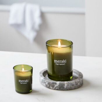 Meraki Fig And Apricot Scented Candle, 3 of 7