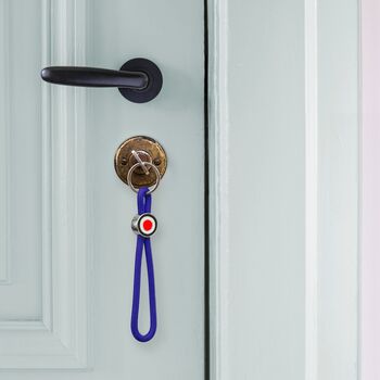 Keychain Rope Effect With Large Loop And Zinc Fixings, 2 of 7