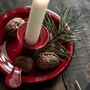 Red Wee Willie Winkie Candle Gift Scandi Christmas, thumbnail 2 of 4