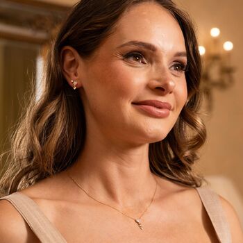 Luxury 9ct Gold Heart Pendant Necklace With Diamonds, 4 of 5