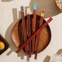 Personalized Engraved Wooden Chopsticks – Custom Gift, thumbnail 4 of 5