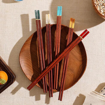 Personalized Engraved Wooden Chopsticks – Custom Gift, 4 of 5