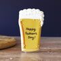 Father’s Day Personalised Hand Iced Beer Biscuit And Toast Beer Mini Gift Box, thumbnail 2 of 6