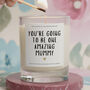 Mum To Be Gift Going To Be One Amazing Mummy Candle, thumbnail 1 of 6