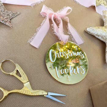 Personalised Family Christmas Tree Bauble, 3 of 7