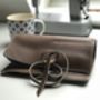 Pencil Case Roll On Leather, thumbnail 2 of 7