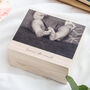 Small Wooden Personalised Photo Trinket Keepsake Box, thumbnail 3 of 3