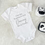 One Day I'm Going To Love… Personalised Babygrow, thumbnail 2 of 9