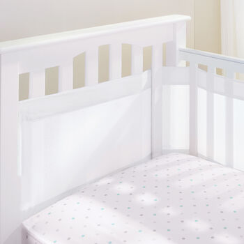 Airflow Baby Breathable Mesh Liner For Cot Beds Four Sides, 7 of 11