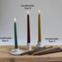 Dinner Candles | Matching Candleholder, thumbnail 7 of 7