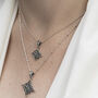 Sterling Silver Witches Knot Necklace, thumbnail 2 of 7