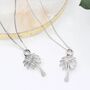 Sterling Silver Palm Tree Necklace, thumbnail 1 of 4