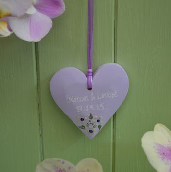 Wooden Heart on Ribbon, 4 of 4