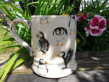 Tankard Mugs In Puffins Design, 5 of 6