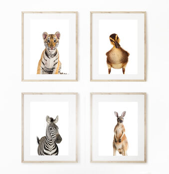 Set Of Four Animal Prints, 2 of 2