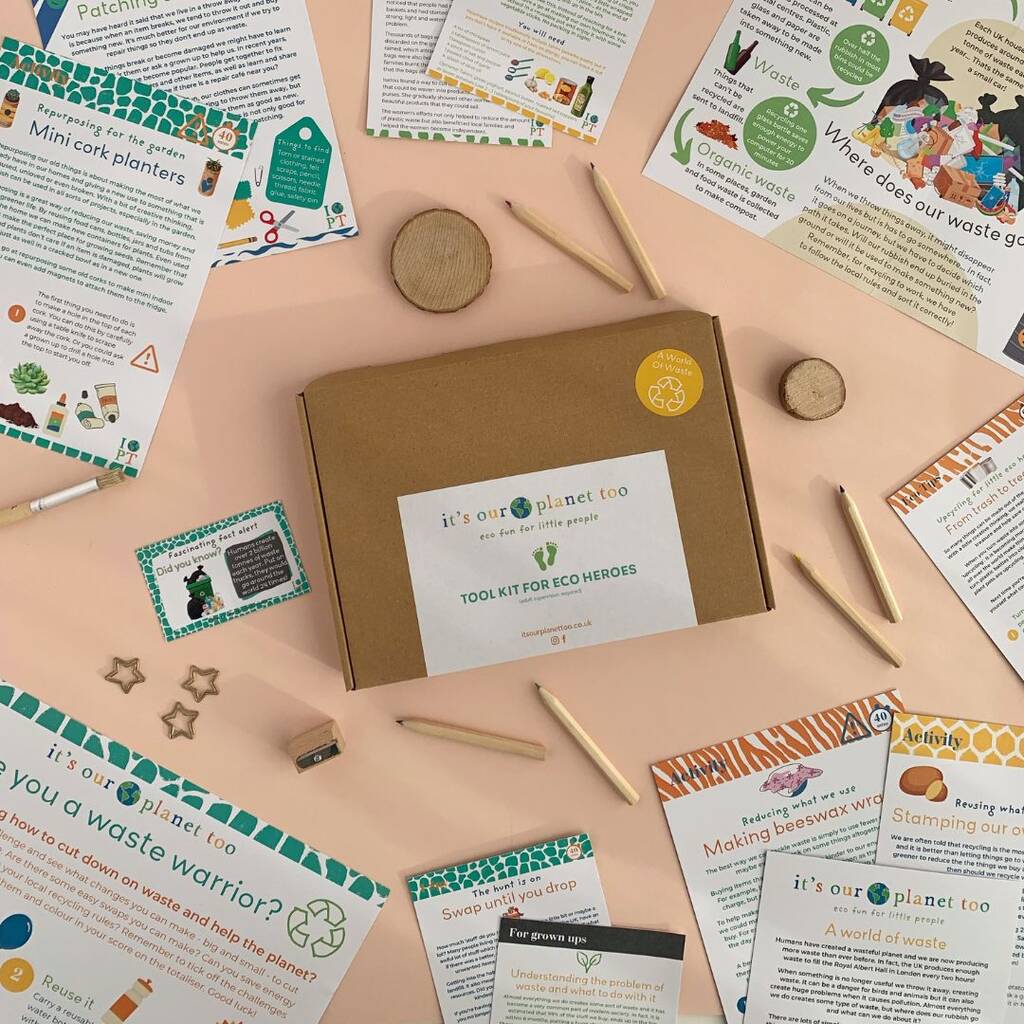 Children's Eco Activity Box: A World Of Waste, 1 of 12