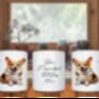 Personalised Corgi Dog Hearts Pet Gift Mug, thumbnail 2 of 2