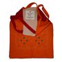 Upcycled Reversible Geometric Red And Orange Tote Bag, thumbnail 2 of 4
